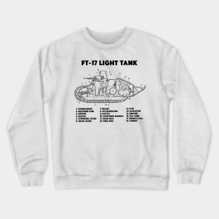 FT-17 Light Tank - WW1 Crewneck Sweatshirt